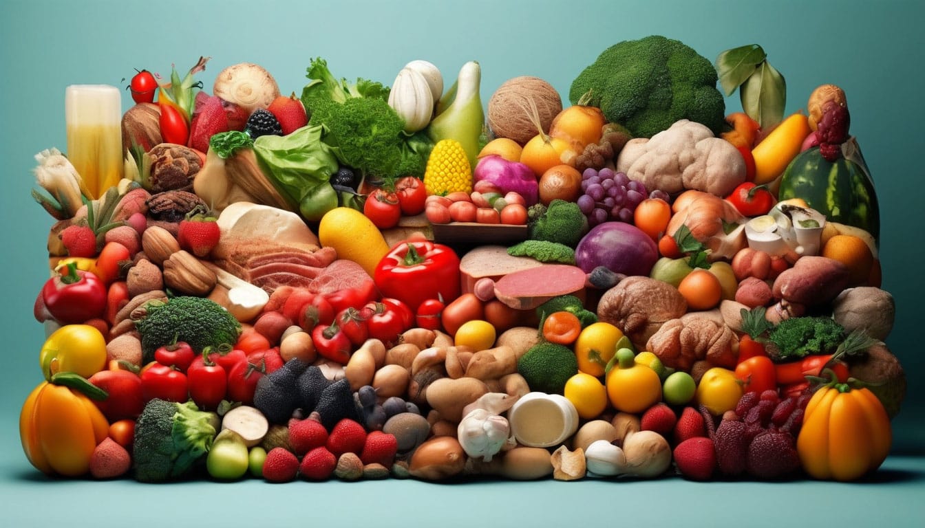 Включение в рацион продуктов из разных пищевых групп